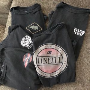 Vans/O’Neil shirt bundle